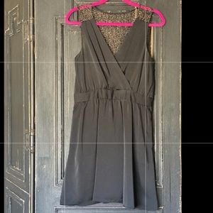 Black Silk Dress